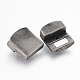 304 Stainless Steel Magnetic Clasps with Glue-in Ends STAS-F130-77AS-2