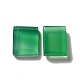 Cabujones de ágata de ónix verde natural teñidos y calentados G-G975-04B-01-3