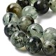 Natural Prehnite Beads Strands G-P322-48-8mm-01-3