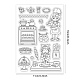 PandaHall Happiness Kitchen Clear Stamps DIY-WH0167-56-873-2