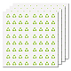 CREATCABIN 512pcs Recycle Planner Stickers Self-Adhesive Stickers Planners Journals Agendas DIY Calendar Crafting Tabs Events Flags 8 Sheets Decoration for Gifts Box Envelope Seals DIY-WH0370-009-1