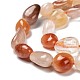 Natural Agate Beads Strands G-G018-23-2
