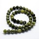 Fili di perle di giada xinyi naturale / cinese del sud G-I199-07-6mm-2