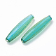 Two Tone Transparent Spray Painted Acrylic Beads X-ACRP-T005-37-2
