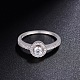 Shegrace 925 anillo de dedo de plata esterlina JR517A-2
