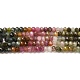 Chapelets de perles en tourmaline naturelle G-E608-C06-1