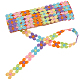 Gorgecraft Butterfly Embroidered Ployester Ribbon OCOR-GF0001-21-1