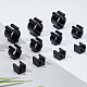 SUPERFINDINGS 40Pcs 3 Style Plastic Fishing Pole Rod Holder Clips KY-FH0001-32-5