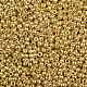 TOHOラウンドシードビーズ  日本製シードビーズ  （557)ゴールドメタリック  8/0  3mm  穴：1mm  約10000個/ポンド SEED-TR08-0557-2