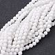 Natural Mashan Jade Round Beads Strands X-G-D263-4mm-XS01-1