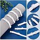 Benecreat 16 Stück verstellbare Polyester-elastische Fliege-Verlängerungsbänder mit Kunststoffschnalle DIY-BC0005-97A-3