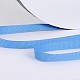 Solid Color Polyester Grosgrain Ribbon SRIB-D014-G-336-2