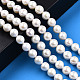 Fili di perle di keshi di perle barocche naturali PEAR-Q015-037-2