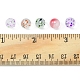 100 pièces 5 couleurs perles de verre GLAA-FS0001-41-6