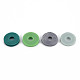 Cuentas de arcilla polimérica hechas a mano de 4 colores CLAY-N011-032-11-3