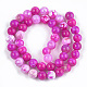 Dyed Natural Agate Beads Strands X-G-T109-10mm-05-2
