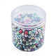 Perle di vetro imitazione perla GLAA-T024-09-2