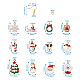 Kits para hacer aretes navideños diy DIY-TA0002-86-12