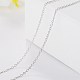 Unisex Brass Cable Chain for Necklaces MAK-BB45706-X-1