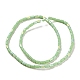 Brins de perles de verre imitation jade givré GLAA-P058-07A-08-2