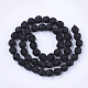 Spray Painted Non-magnetic Synthetic Hematite Beads Strands G-T124-14-4