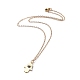 (vente d'usine de fêtes de bijoux) colliers pendentifs en laiton NJEW-JN02679-01-1