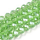 Chapelets de perles en verre électroplaqué EGLA-A034-T2mm-A15-1