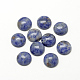 Cabujones de jaspe de punto azul natural G-R416-12mm-45-1