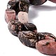 Natural Rhodonite Beads Strands G-L243A-19-4
