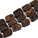 Natur Bronzit Perlen Stränge&nbsp;G-C098-A39-01-4