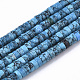 Chapelets de perles en turquoise synthétique TURQ-N215-01E-1