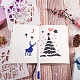16 fogli 16 stencil per disegno di animali domestici in stile DIY-SZ0003-80-6