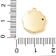 Стойки обшивки латунные подвески KK-L217-001G-03-3