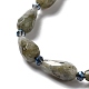 Natural Labradorite Beads Strands G-B028-A04-4