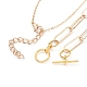 Pendant & Chain Necklaces Sets X-NJEW-JN02759-4