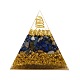 Piramide di orgonite DJEW-K017-02D-1