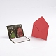 Рождественские всплывающие открытки и набор конвертов DIY-G028-D07-1