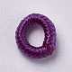 Polyester Cord Beads WOVE-K001-B26-1