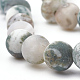 Chapelets de perles en agate d'arbre naturelle G-T106-037-2