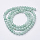 Natur persische Jade Perlen Stränge G-D434-4mm-20-3