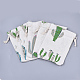 ポリコットン（ポリエステルコットン）パッキングポーチ巾着袋  サボテン印刷  カラフル  14x10cm X-ABAG-S003-10C-1