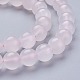 Brins de perles de calcite rose naturel G-F687-01A-3