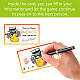 CREATCABIN 50Pcs Duck Theme Paper Card AJEW-CN0001-98D-5