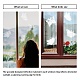 Водонепроницаемая прозрачная наклейка на окно с птицей DIY-WH0163-83B-4