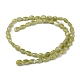 Fili di perle di giada xinyi naturale / cinese del sud G-Z006-A17-3