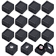 Кубические пластиковые коробки для хранения бриллиантов CON-WH0095-49B-1
