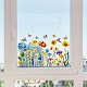 Статические наклейки на окна из пвх DIY-WH0633-003-6