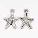 Breloques étoile de mer / étoiles de mer en alliage de style tibétain LF0463Y-1