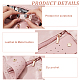 Foldable Brocade & Polyester Fabric Jewelry Storage Bags ABAG-WH0048-01-4
