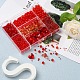 Kit per la creazione di gioielli della serie rossa fai da te DIY-YW0002-94B-6